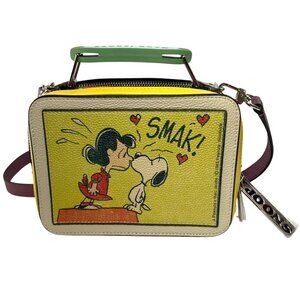 MARC JACOBS PEANUTS The Box 20 Snoopy Handbag Purse